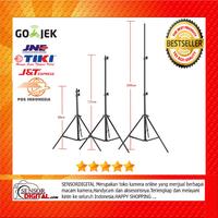 Gambar TaffSTUDIO Portable Lighting Stand Tripod 3 Section 200cm - 2M Murah dari Sensordigital_ID undefined 1 Tokopedia