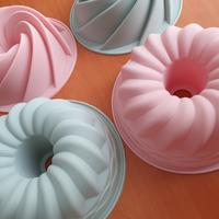 Gambar Loyang Silikon Bunga / Spiral / Loyang Pudding / Loyang Kue Silicon dari Trinity Kitchen undefined 3 Tokopedia