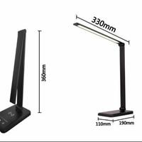 Gambar Lampu LED Meja Belajar USB lampu Baca Desk Lamp Baterai - Full Feature - Putih dari MGT Trading undefined 4 Tokopedia