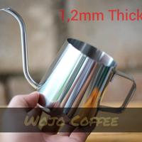 Gambar DRIP KETTLE STAINLESS STEEL 350 TEKO PITCHER KOPI TEH - Hitam dari jayaartatistorejakarta undefined 2 Tokopedia