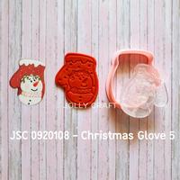 Gambar Cookie cutter CHRISTMAS GLOVE 5 size 6 cm dari JollyCraft undefined 1 Tokopedia