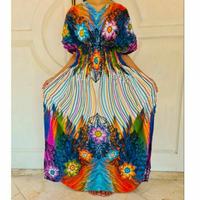 Gambar DASTER MANOHARA RAINBOW - Orange, All Size dari Winn's Batik undefined 5 Tokopedia