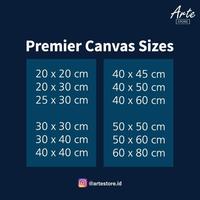 Gambar Kanvas Lukis 30x80 cm - Staples Samping dari ARTE STORE ID undefined 4 Tokopedia
