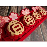 Gambar Dekorasi Kamar Pengantin Shuang Xi ShuangXi BackDrop Wedding FLOWER RE dari CocoEmily undefined 3 Tokopedia