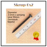 Gambar Skrup gypsum 2" yg tajam utk pasang plafon& partisi, screw drywall dari Toko Material Murah undefined 4 Tokopedia