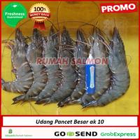 Gambar Udang pancet besar 1 kg ak 10/ udang windu / udang segar murah - 500 gram dari Rumah Salmon Jakarta undefined 4 Tokopedia