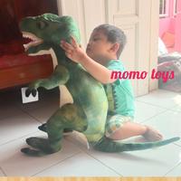 Gambar boneka dinosaurus tirex big size dari MOMOTOYS86 undefined 2 Tokopedia