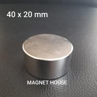 Gambar Magnet Neodymium Bulat 40x20 mm 40x20mm 40mmx20mm dari MAGNET HOUSE undefined 1 Tokopedia