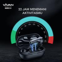 Gambar VIVAN Wireless Bluetooth Headset Earphone TWS Liberty T200 - Hijau dari Vivan Audio Store undefined 3 Tokopedia