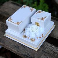 Gambar Box mahar perhiasan model buka tutup dari Nizham Craft 2 undefined 1 Tokopedia