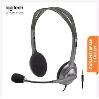 Gambar Headphone Headset Logitech H111 Zoom Stereo Microphone Mic Original dari ACC Import Indonesia undefined 2 Tokopedia