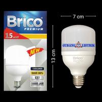 Gambar Lampu Led Capsul 15 Watt Murah Super Terang BRICO Tidak Garansi dari GUDANG LISTRIK PTK undefined 1 Tokopedia