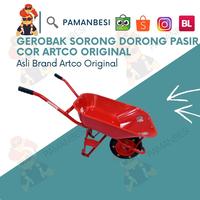 Gambar Gerobak Sorong Dorong Pasir Cor Artco Original - Ban Luar dari Pamanbesi undefined 4 Tokopedia