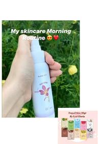 Gambar SPRAY GLASS SKIN 100ml ( ZAMZAM WATER, ROSE WATER, NIACINAMIDE, GLUTAT dari myylashop undefined 1 Tokopedia