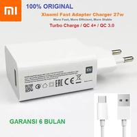 Gambar Charger 27W Turbo Charge Mi9 Mi 9 Explorer Original Xiaomi +Cable dari pastioriginalasli undefined 1 Tokopedia