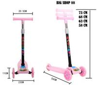 Gambar Scooter mini/Otoped anak/skuter anak/Mini scooter roda 3 - Merah Muda dari BIGSHOP88CIREBON undefined 5 Tokopedia