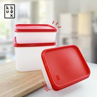 Gambar KUBOX Lunch Box Tempat Kotak Makan Plastik Bekal - Regular Container - Hijau dari Kuboware Exclusive undefined 4 Tokopedia