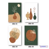 Gambar Hiasan Dinding Art Wall Decor Dekorasi Poster Kayu MDF Abstract 1 - 15 x 30 cm, ABS-01 dari Naura El Shop undefined 2 Tokopedia