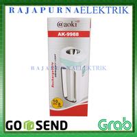 Gambar Lampu Emergency + Senter LED - lampu darurat AOKI AK-9988 ORIGINAL dari Rajapurna Elektrik Indonesia undefined 3 Tokopedia