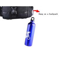 Gambar TaffSPORT Botol Minum Termos Sepeda 750ML Air Panas Dingin Aluminium - Silver dari Gadget Therapy undefined 4 Tokopedia