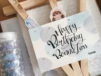 Gambar extra handrawn watercolor gift card dari COFA art studio undefined 3 Tokopedia