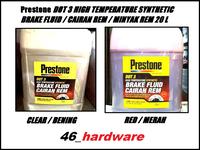 Gambar Prestone Brake Fluid DOT 3 -HIGH TEMP-Synthetic 20L 1 GALON MINYAK REM dari 46-hardware undefined 1 Tokopedia