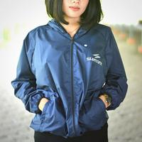 Gambar Jaket lari / Jogging / sepeda / Shauna parasut Shimano WaterProof Navy - M dari Bonim di berkati undefined 3 Tokopedia