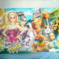 Gambar poster barbie ada 4model ukuran 35x50cm dari kudaponi undefined 1 Tokopedia