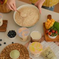 Gambar Oyloats smoothies oats - Strawberry oats dari oyloats undefined 3 Tokopedia
