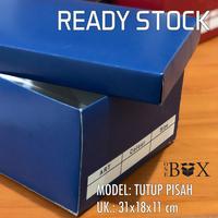 Gambar KARDUS SEPATU BESAR POLOS dari One Box ID undefined 1 Tokopedia