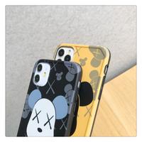 Gambar Black and Yellow KAWS Case Iphone 7 8 plus X XR XS MAX 11 PRO MAX dari Casegateid undefined 3 Tokopedia