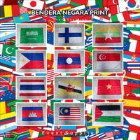 Gambar Cetak Bendera Kain Custom Full Print Satuan, Organisasi, Partai, dll - 100x150 dari Event Supplies undefined 2 Tokopedia