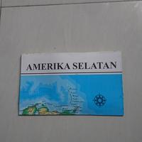 Gambar Peta Amerika Selatan (kecil) Lipat dari SARANA PRIMAJAYA undefined 1 Tokopedia
