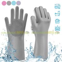 Gambar Sarung Tangan Silikon Silicone Gloves Tebal Serbaguna Anti Panas dari kurakuralimpol official undefined 1 Tokopedia