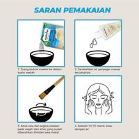 Gambar Mustika Ratu Masker Peeling Kulit Kerang 15gr Sachet Mencerahkan Kulit dari Mirayu Cosmetik undefined 3 Tokopedia
