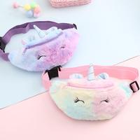 Gambar TAS SELEMPANG ANAK UNICORN BULU / SLING BAG ANAK / TAS PINGGANG ANAK - Merah Muda dari Jakarta-Musik undefined 3 Tokopedia