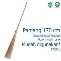 Gambar KANGSAPU Sapu Kebun Sapu Lidi Gagang Berkualitas 170081 cleanmatic Sapu Taman dari Kang Sapu undefined 1 Tokopedia