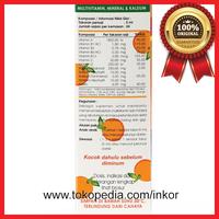 Gambar KAMULVIT B12 MULTIVITAMIN MINERAL CALCIUM SYRUP ORANGE FLAVOR 120ML dari Inko. undefined 2 Tokopedia