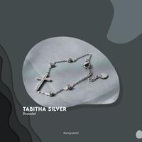 Gambar Gelang Salib Tabitha Silver (STAINLESS STEEL ANTI KARAT) dari Gratefulshop_NEW undefined 2 Tokopedia