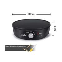 Gambar Sonifer SF-6072 Electric Crepe Maker / Pizza / Pancake Roll Pie dari Global Store Elektronik undefined 3 Tokopedia
