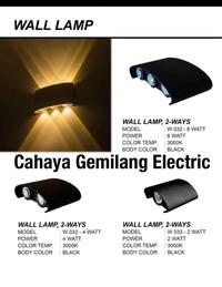 Gambar Lampu dinding led 6w x 2 lampu dinding minimalis led 6watt 6w pilar dari Cahaya Gemilang Electric undefined 2 Tokopedia