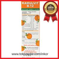 Gambar KAMULVIT B12 MULTIVITAMIN MINERAL CALCIUM SYRUP ORANGE FLAVOR 120ML dari Inko. undefined 4 Tokopedia