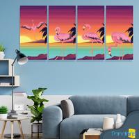 Gambar Hiasan Dinding Rumah Motif Flamingo Pajangan Poster Kayu Minimalis - Motif-Random dari Panglaris undefined 1 Tokopedia