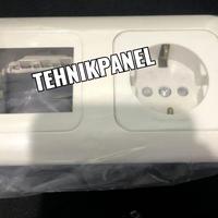 Gambar STOP KONTAK CP + FRAME TANPA MATA SAKLAR PANASONIC dari TEHNIK PANELL undefined 1 Tokopedia