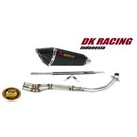 Gambar knalpot racing honda revo akrapovic pedrosa carbon high quality - layang carbon dari DK CARBON undefined 5 Tokopedia