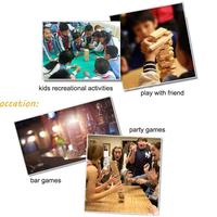 Gambar PERMAINAN GAME SUSUN BALOK KAYU 51 BALOK 3 DADU - Cokelat dari GARAGI undefined 3 Tokopedia