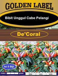 Gambar Bibit Unggul Cabe Pelangi | Benih Cabai Pelangi dari De Coral undefined 1 Tokopedia