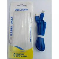 Gambar Kabel Charger Tipe C to Tipe C Wellcomm Kabel Cas Tipe C-C Kabel Data dari GloriaMedaeng undefined 1 Tokopedia