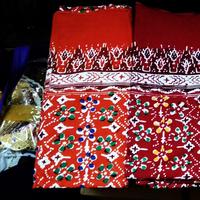Gambar Jarik Batik Samparan Cinde Perlengkapan Kostum Tari Adat dari Fosasieshop undefined 5 Tokopedia