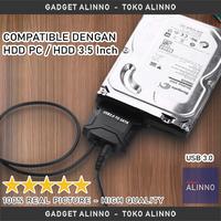Gambar Kabel SATA to USB 3.0 HDD or SSD Converter SATA ke USB HDD 3.5" - USB 3.0 dari Toko Alinno undefined 1 Tokopedia